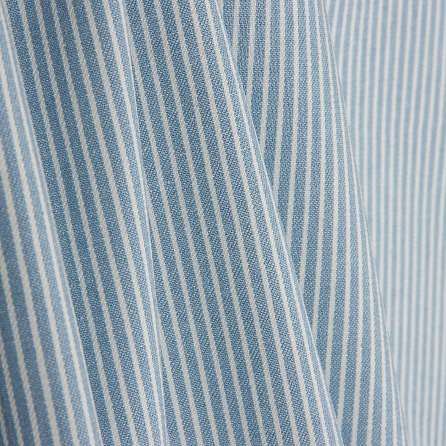 Light Blue and White Striped Jeans - Ribes y Casals