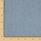 Indigo Blue and White Striped Jeans - Ribes y Casals