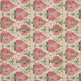Floral Cotton Canvas Orna Pink and Green - Ribes y Casals