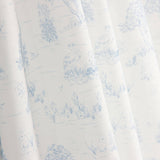 Blue Countryside Cotton Poplin - Ribes y Casals