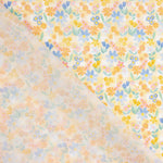 Honey Blue Meadow Cotton Poplin - Ribes y Casals