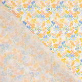 Honey Blue Meadow Cotton Poplin - Ribes y Casals