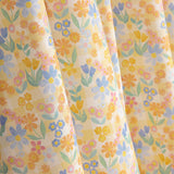 Honey Blue Meadow Cotton Poplin - Ribes y Casals