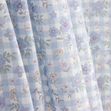 Blue Cottage Meadow Cotton Poplin - Ribes y Casals