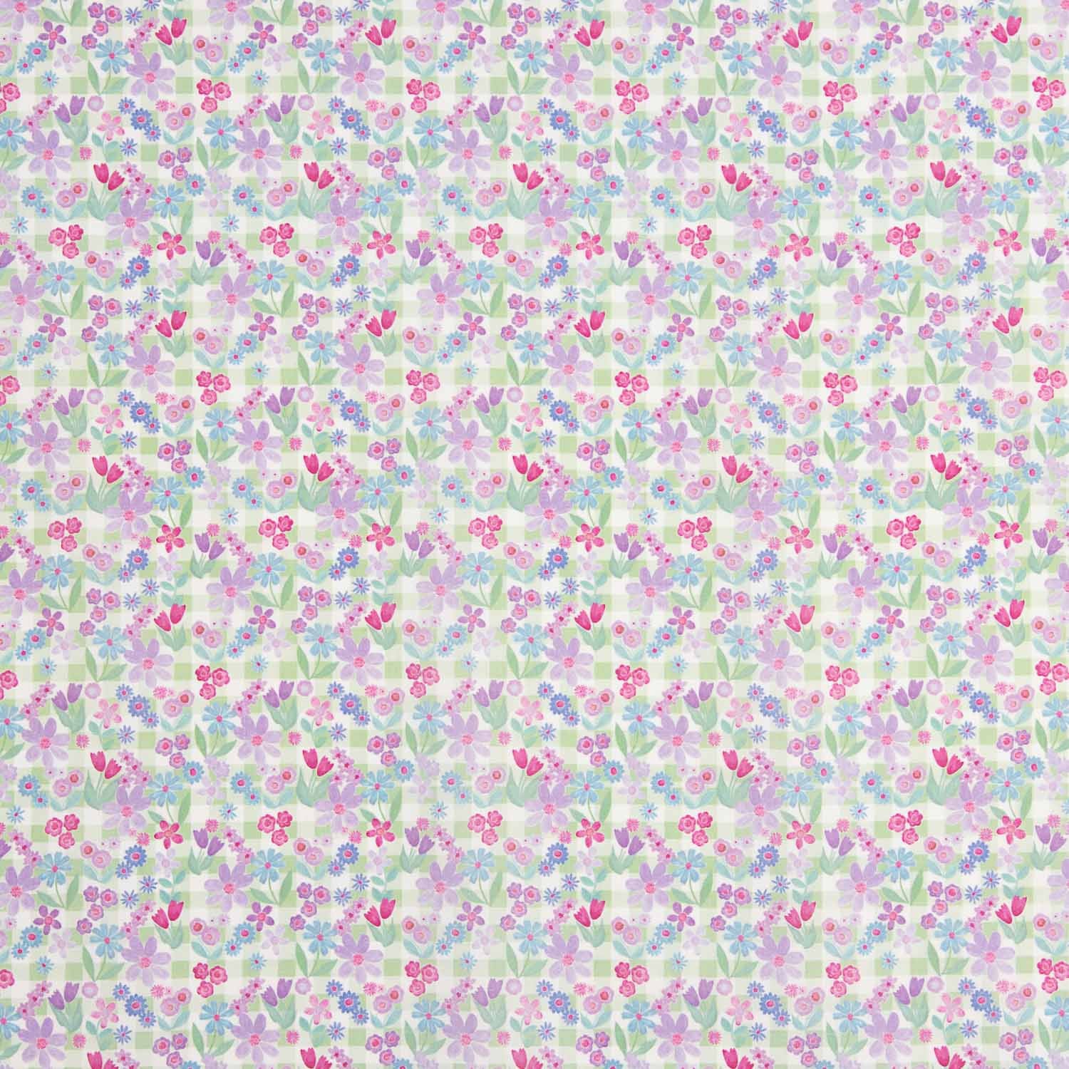 Lavender Meadow Cotton Poplin - Ribes y Casals