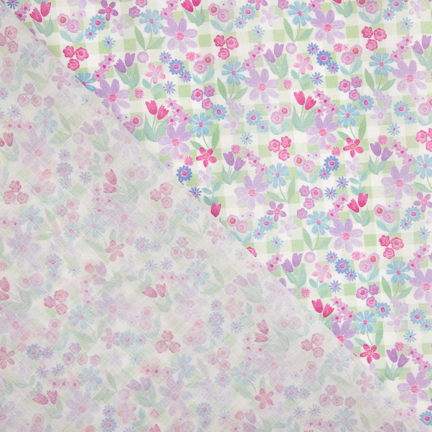 Lavender Meadow Cotton Poplin - Ribes y Casals