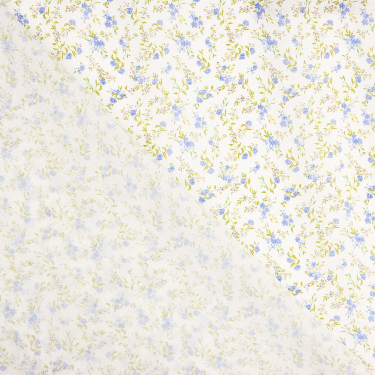 Blue Whisper Cotton Poplin - Ribes y Casals