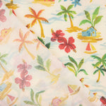 Aloha Paradise Sun Cotton Poplin - Ribes y Casals