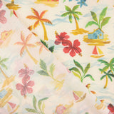 Aloha Paradise Sun Cotton Poplin - Ribes y Casals