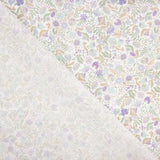 Vintage Lavender Garden Cotton Poplin - Ribes y Casals