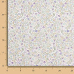 Vintage Lavender Garden Cotton Poplin - Ribes y Casals