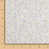 Vintage Lavender Garden Cotton Poplin - Ribes y Casals