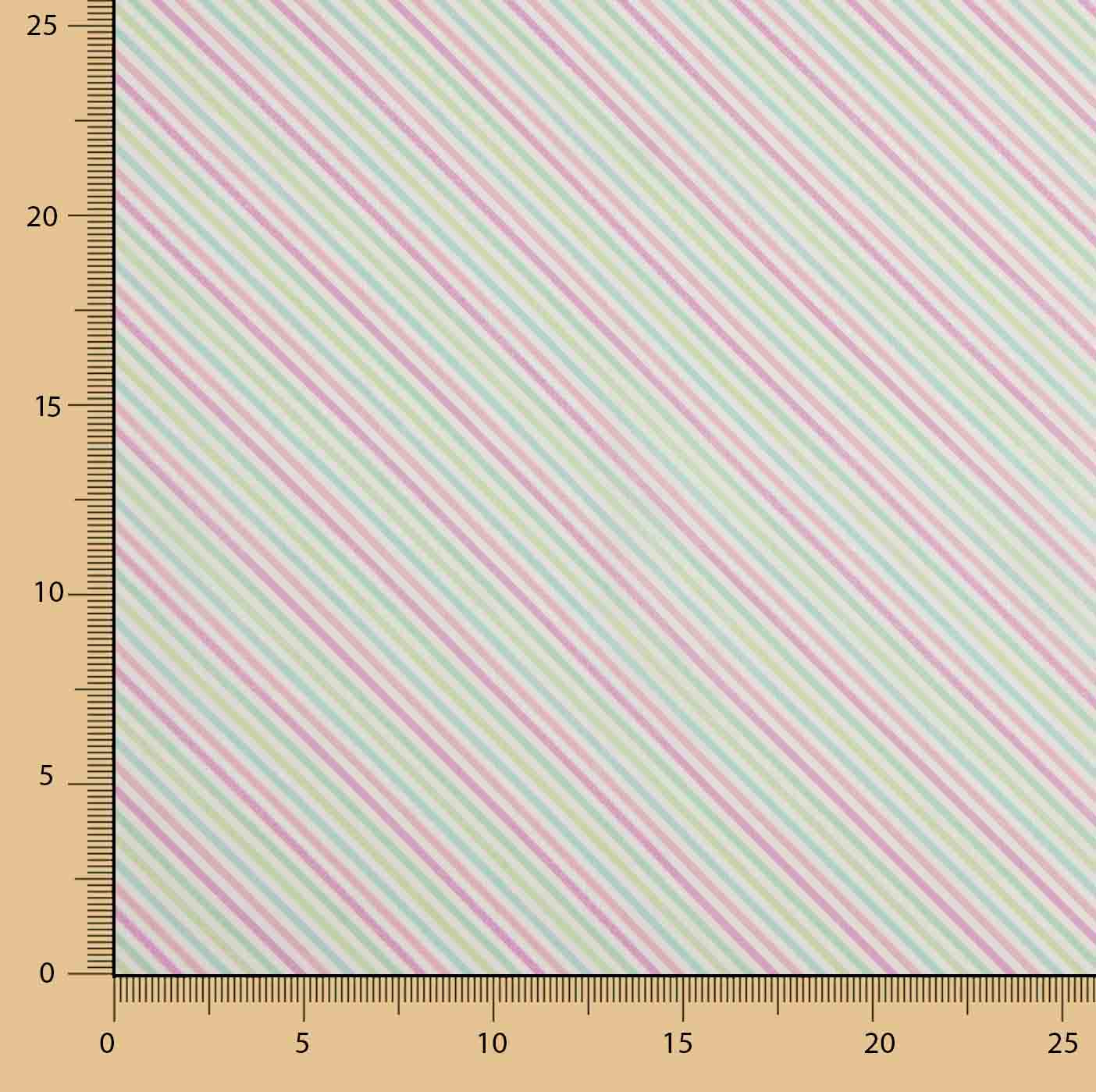 Cotton Poplin Candy Stripes - Ribes y Casals