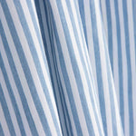 Fine Twill Cotton Light Blue Stripes - Ribes y Casals