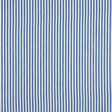 Fine Twill Cotton Navy Blue Stripes - Ribes y Casals