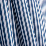 Fine Twill Cotton Navy Blue Stripes - Ribes y Casals