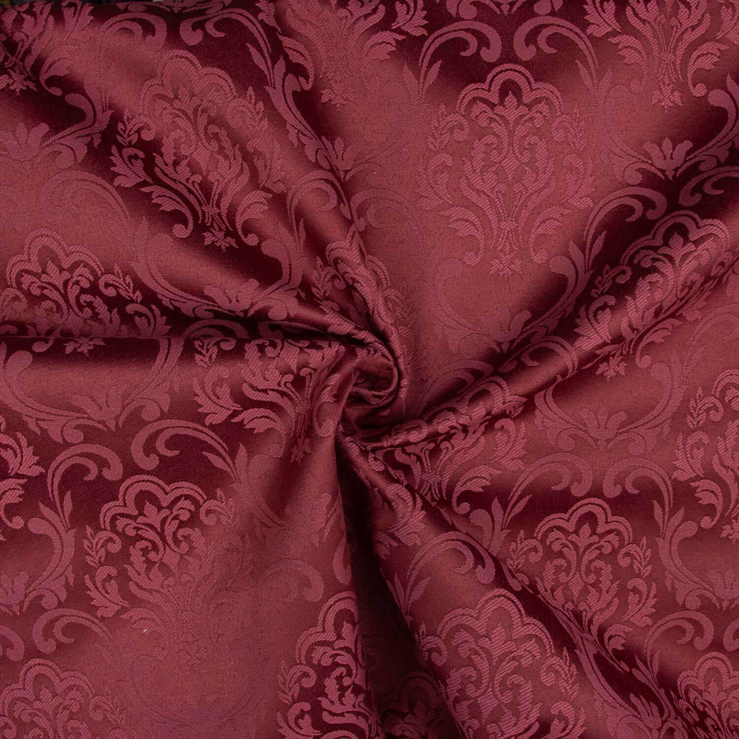 Pompeya Bordeaux jacquard canvas - Ribes y Casals