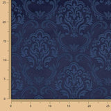 Pompeya Navy Jacquard Canvas - Ribes y Casals