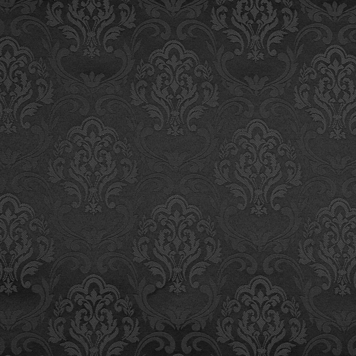 Pompeya Black Jacquard Canvas - Ribes y Casals