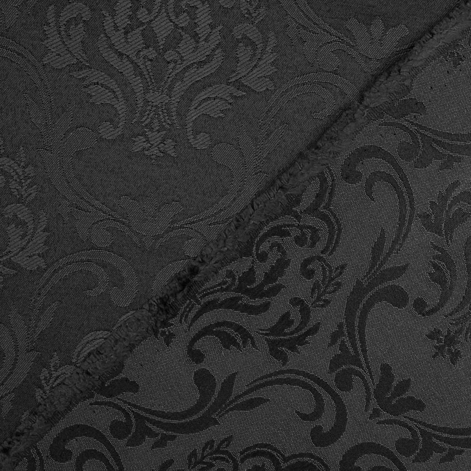 Pompeya Black Jacquard Canvas - Ribes y Casals