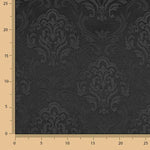 Pompeya Black Jacquard Canvas - Ribes y Casals
