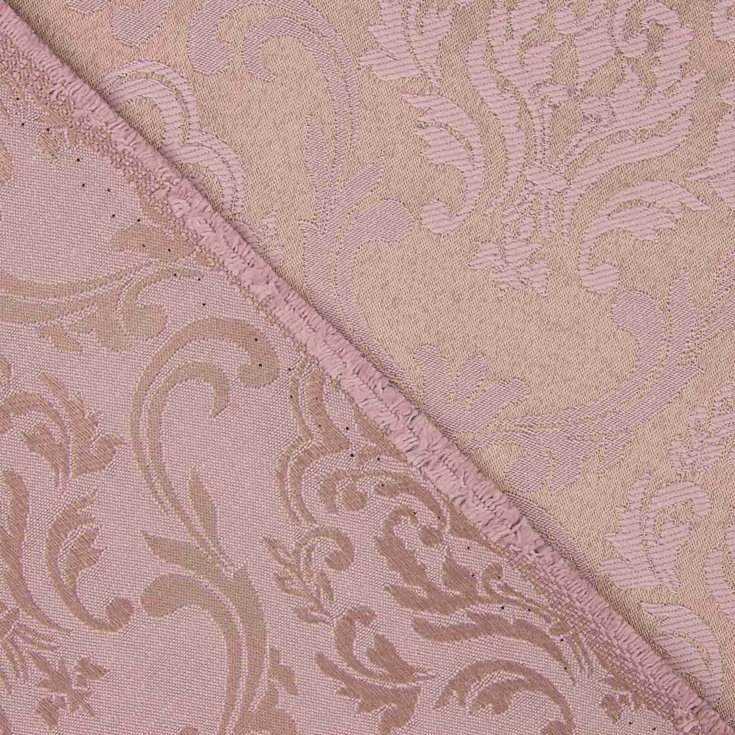 Pompeya Rhubarb Pink Jacquard Canvas - Ribes y Casals