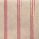 Resin-coated, stain-resistant, red stripes - Ribes y Casals