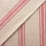 Resin-coated, stain-resistant, red stripes - Ribes y Casals