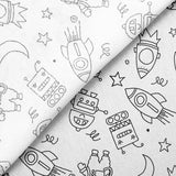 Loneta Space para Colorear - Ribes y Casals