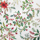 Resin-coated, stain-resistant Christmas floral garlands - Ribes y Casals