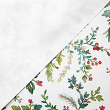 Resin-coated, stain-resistant Christmas floral garlands - Ribes y Casals