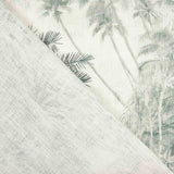 Green Jungle Print Linen - Ribes y Casals