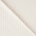 Bouti White Herringbone Bedspread - Ribes y Casals