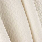 Bouti White Herringbone Bedspread - Ribes y Casals