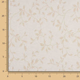 Reversible Home Jacquard in White and Natural with Linen - Ribes y Casals