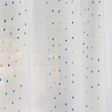 Multicoloured Striped Plumeti Sheer Summer - Ribes y Casals
