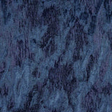 Navy Blue Abstract Printed Lurex Brocade - Ribes y Casals