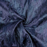 Navy Blue Abstract Printed Lurex Brocade - Ribes y Casals