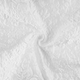White Brocade with Floral Print - Ribes y Casals