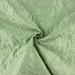 Green Brocade with Floral Print - Ribes y Casals