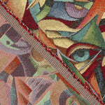 Cubist abstract printed Gobelin - Ribes y Casals