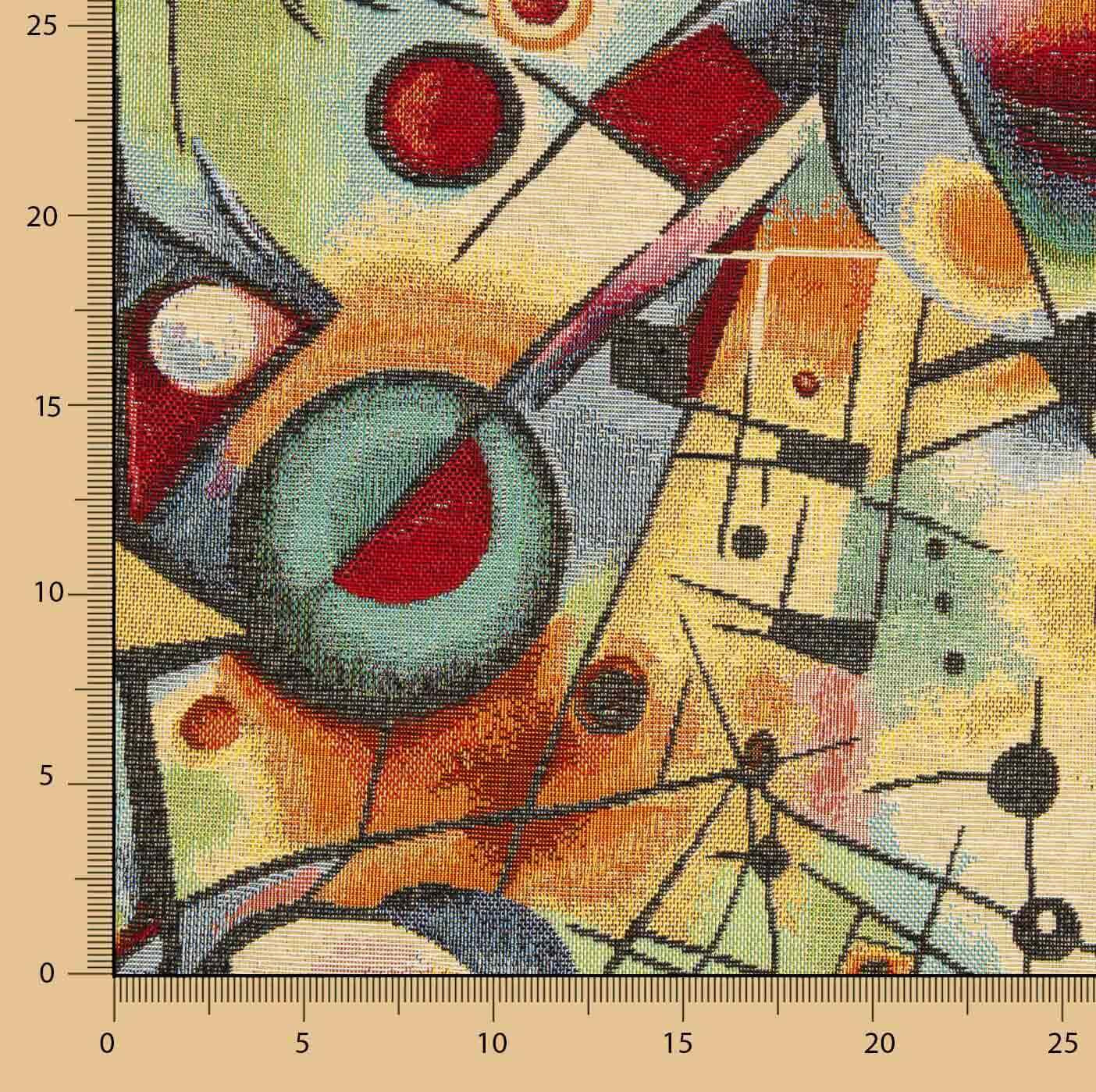 Abstract Geometric Gobelin Print - Ribes y Casals