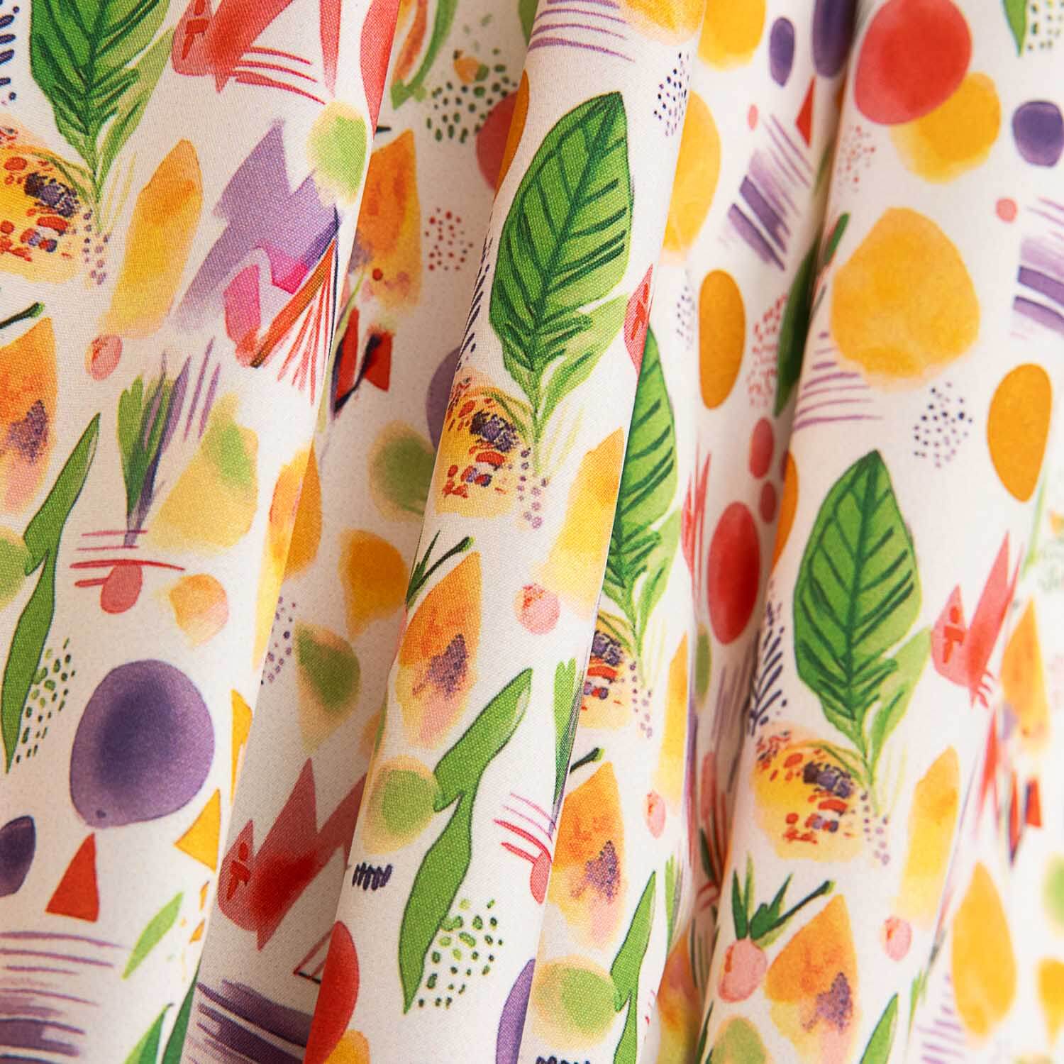 Sorona Technical Fibre, Abstract Nature Print, Colour - Ribes y Casals