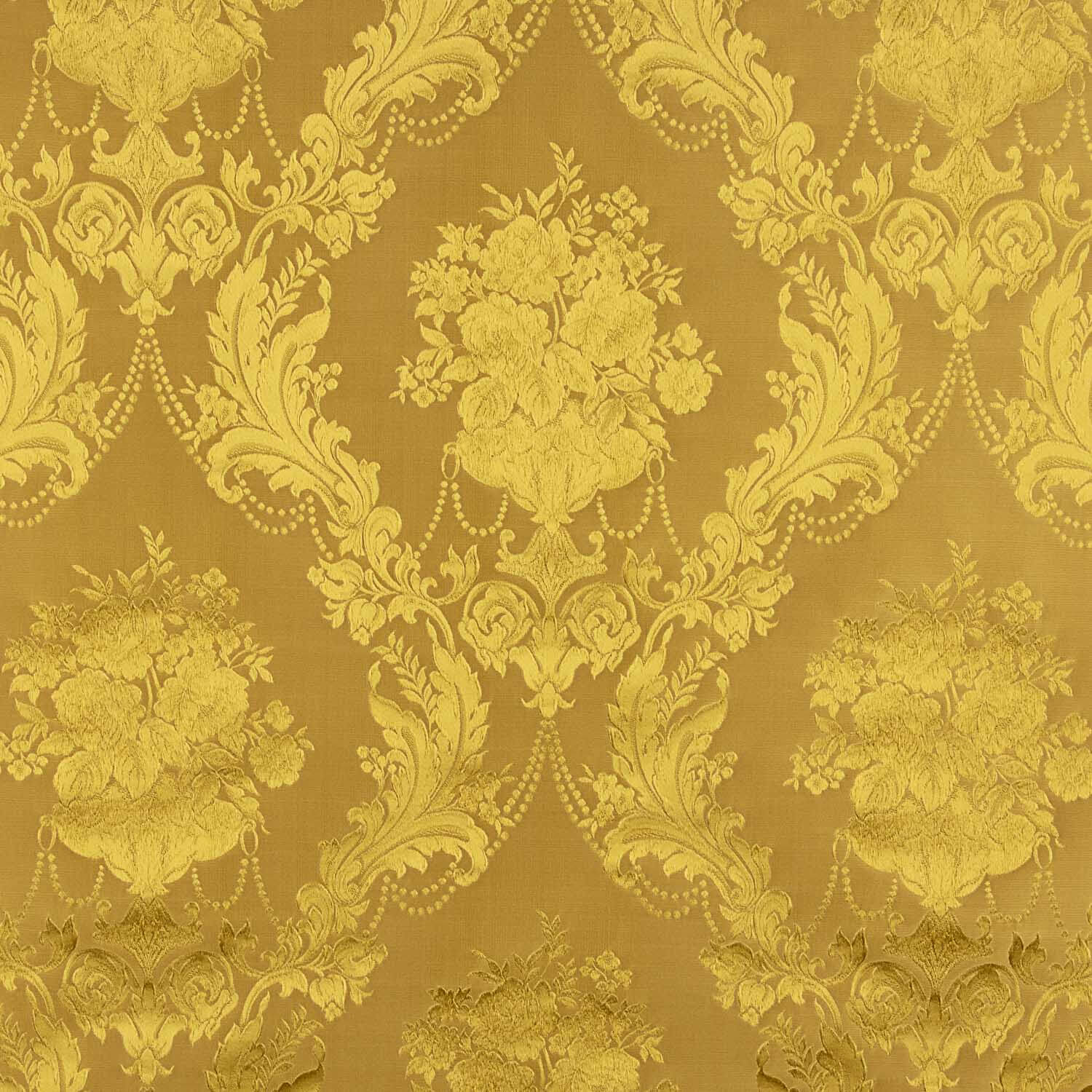 Classic Gold Floral Jacquard - Ribes y Casals