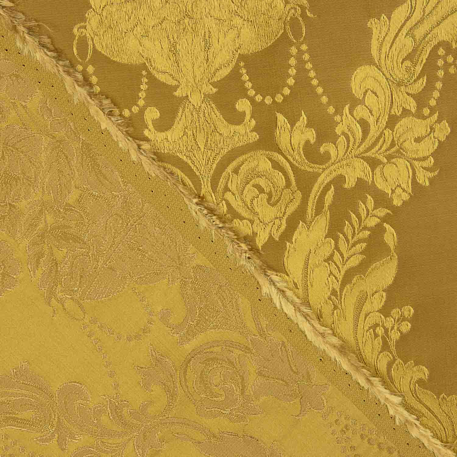 Classic Gold Floral Jacquard - Ribes y Casals