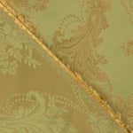 Classic Green and Gold Floral Print Jacquard - Ribes y Casals