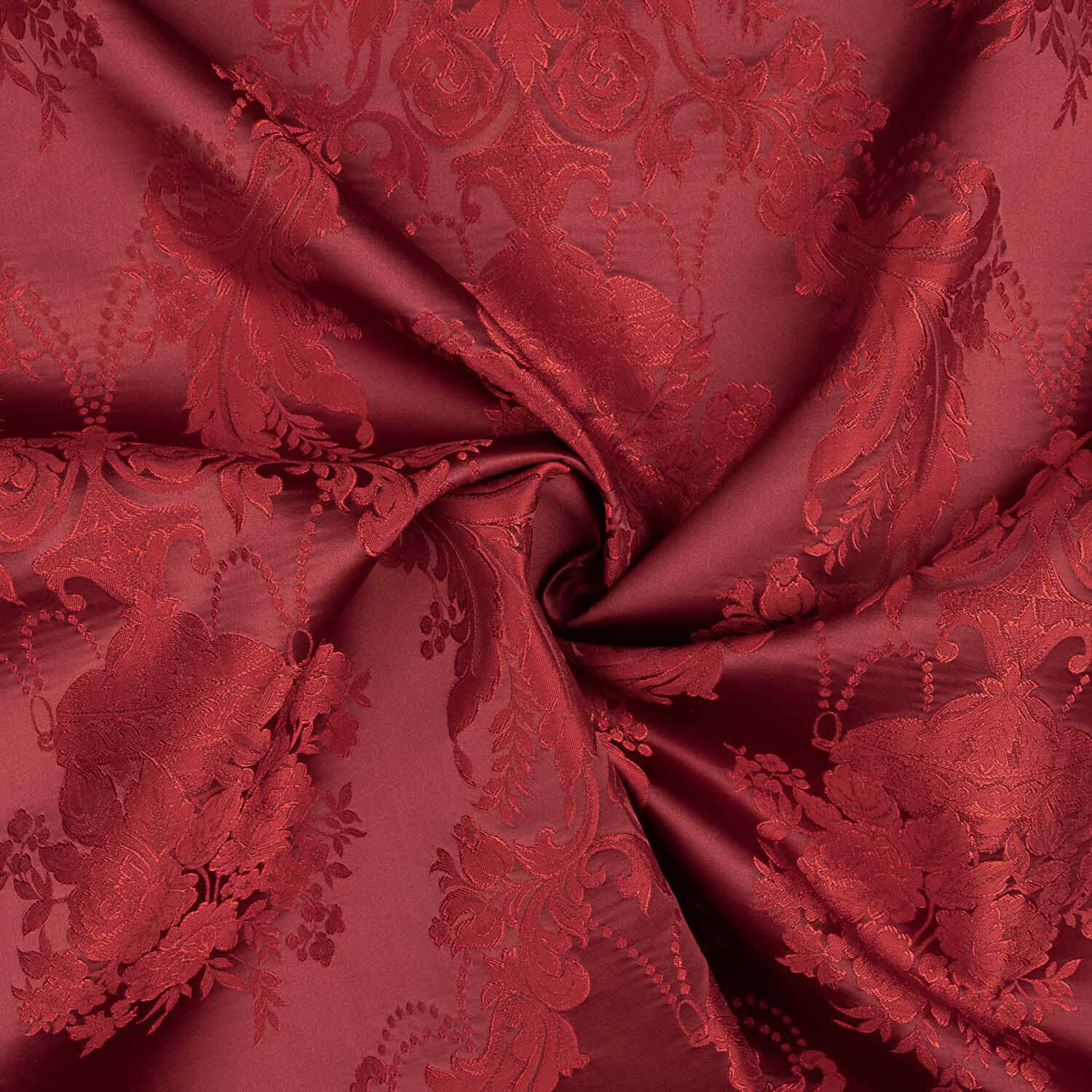 Classic Red Floral Jacquard - Ribes y Casals