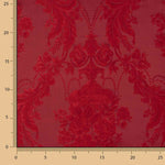 Classic Red Floral Jacquard - Ribes y Casals