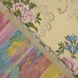 Romantic Floral Jacquard Beige - Ribes y Casals