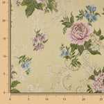 Romantic Floral Jacquard Beige - Ribes y Casals